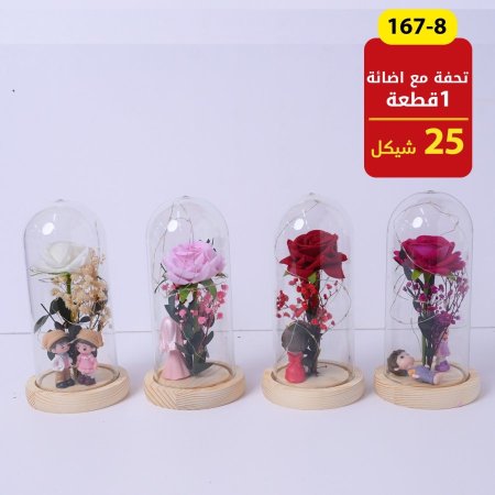 تحف مع اضاءة