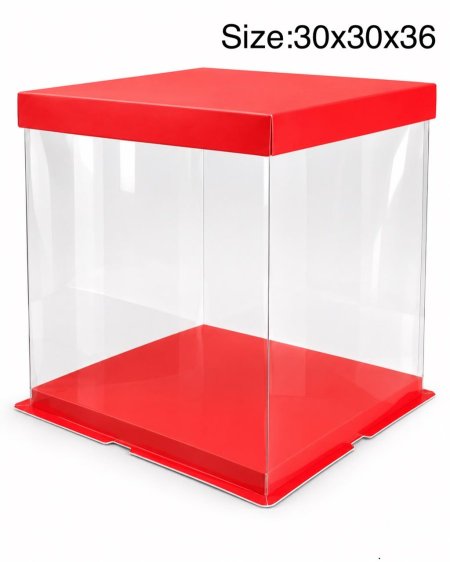 علب PVC شفاف